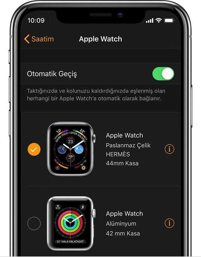 ios12 watchos5 watch mywatch two watches paired destekapple