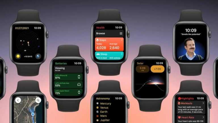 watchOS 8 Konsepti Yeni Özellikleri, Uygulamaları ve Saat Yüzlerini Gösteriyor