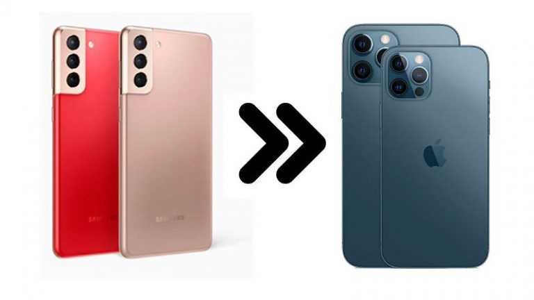 İPhone’a geçmek için yarıdan fazla Samsung telefon değiştirici