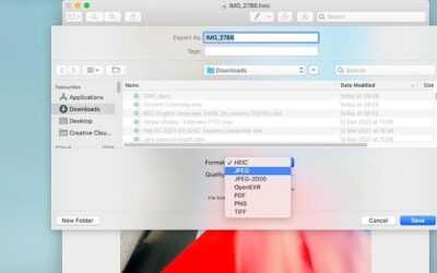 HEIC dosyalarını Mac’te JPEG’e dönüştürme ve Mac’te HEIC’i açma
