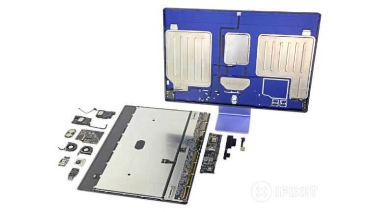 iFixit Yeni iMac’i Yıkıyor, Onarım İçin ‘Sıkıcı’ Diyor