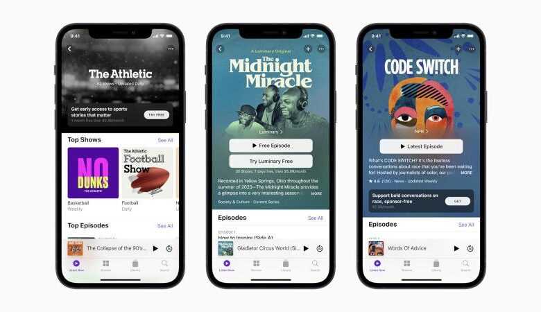 Apple'ın Podcasts Abonelikleri 15 Haziran'da Başlayacak 3 apple podcasts subscriptions thumb800