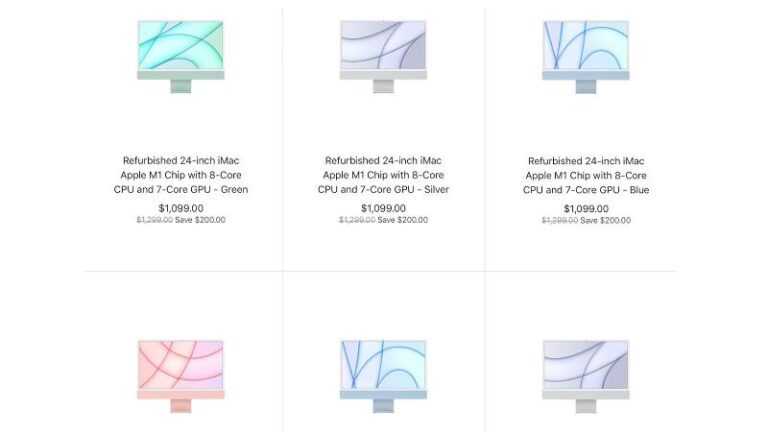 Apple yenilenmiş M1 iMac’ler satıyor – bir pazarlık yapın!