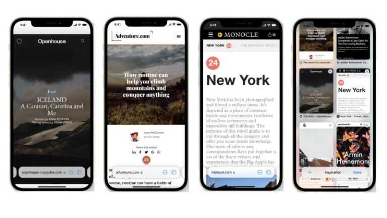 Apple, iOS 15’te Kullanıcıların Safari Değişikliklerini Kapatmasına İzin Verecek
