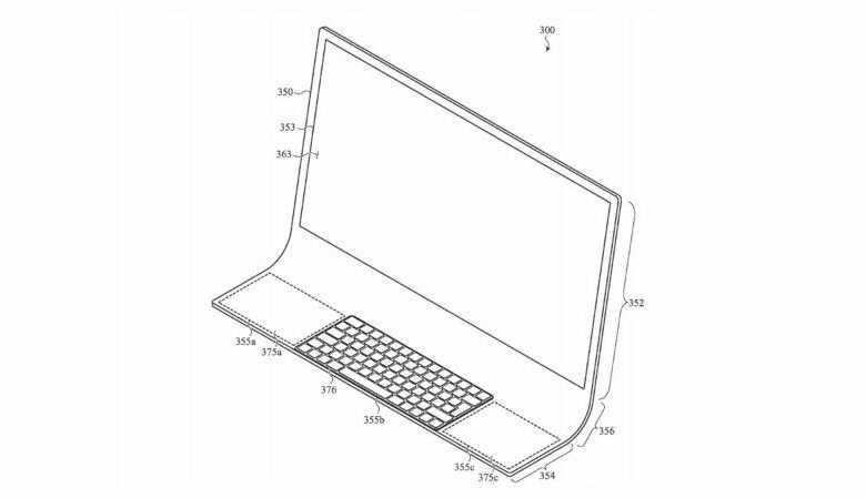 Apple, kavisli iMac için patent aldı 5 curved imac patent 1200 thumb800
