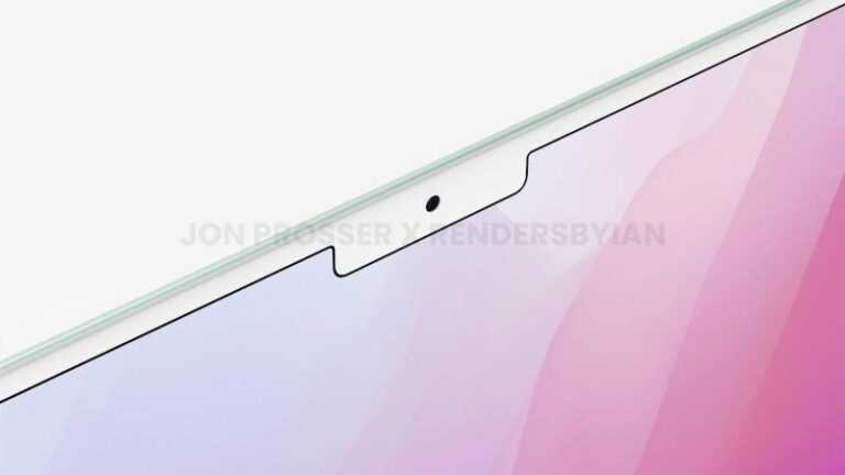 Çentikli Bir MacBook Air Nasıl Görünebilir?