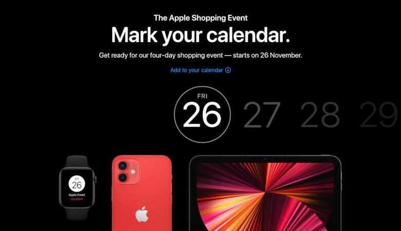 Apple Kara Cuma İndirimi: 160£/200$'a Kadar Hediye Kartları 41 1637941738 apple black friday sale 2021 thumb800