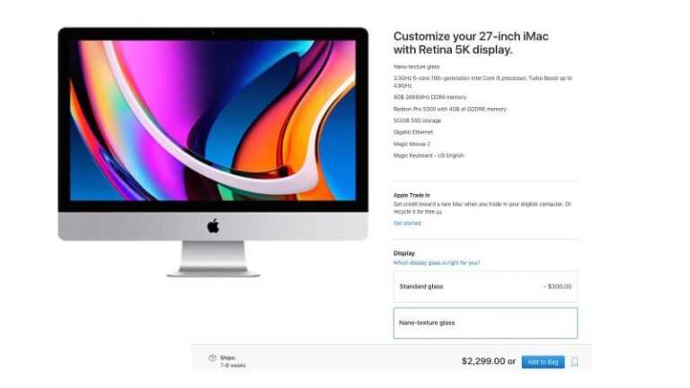 Nano Camlı 27 inç iMac Nisan’a Ertelendi