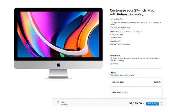 Nano Camlı 27 inç iMac Nisan'a Ertelendi 3 27in imac delays thumb800