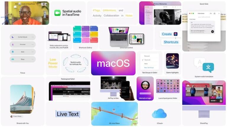 macOS Monterey 12.2’de Neler Var: Mac’e Gelen Özellikler