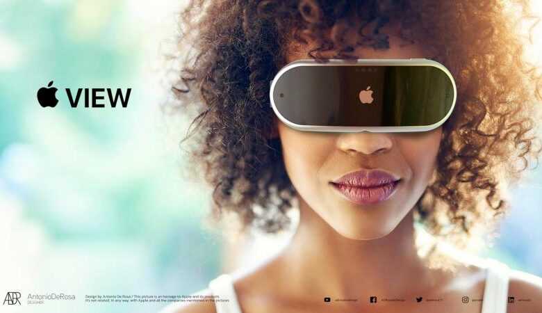 Apple Kodunda 'realityOS' Bulunan Referanslar 3 apple vr headset renders antonio de rosa1home thumb800