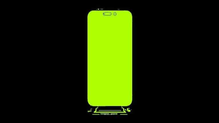 Sızan Fotoğraf iPhone 14’ün “Delik + Hap” Tasarımını Ortaya Çıkardı