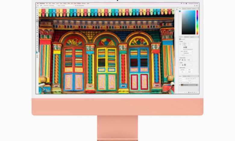 iMac SSS: Apple'ın hepsi bir arada bilgisayarı için özellikler, teknik özellikler ve fiyatlar 9 imac m1 orange 2021