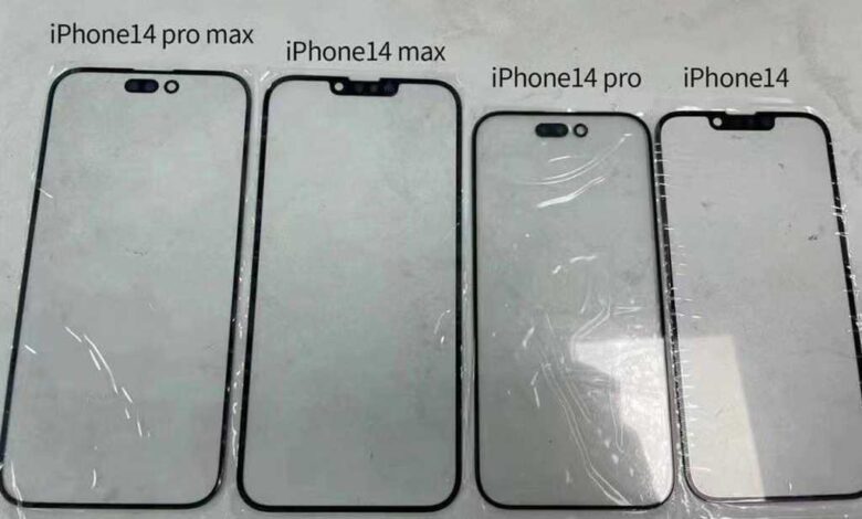 İşte iPhone 14 Pro'nun ekranı çentiksiz nasıl görünecek? 3 iphone 14 display panel leak
