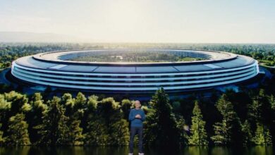 apple park tim cook 2021
