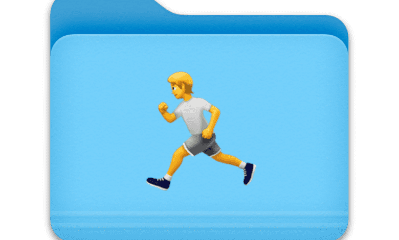 Otomatik iş akışları için bir Mac klasörüne eylem nasıl eklenir 5 folder running