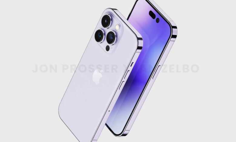 Bu iPhone 14 Pro görüntüleri inanılmaz görünüyor... çılgınca büyük bir kamera çarpmasıyla bile 3 iPhone 14 Pro render Ian Zelbo May hero