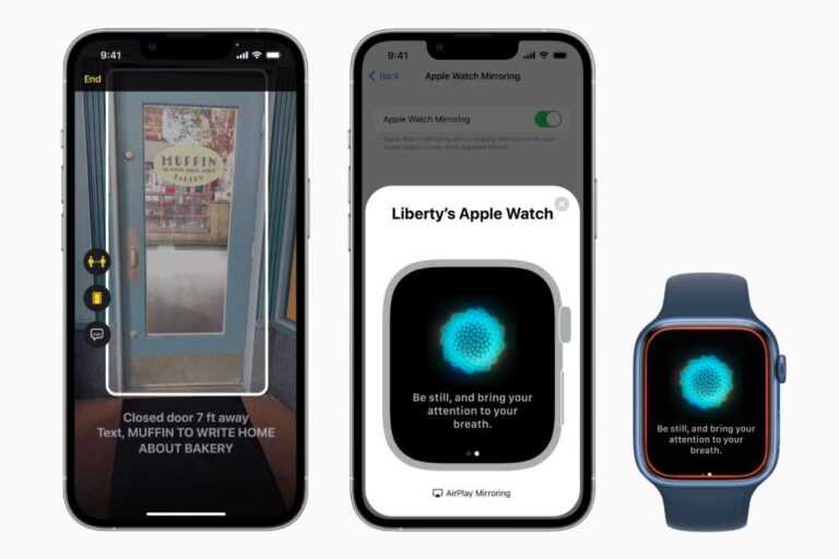 Apple Canlı Altyazıları önizliyor, Apple Watch hareketleri bu yıl daha sonra geliyor