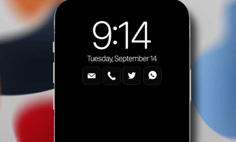 iOS 16 her zaman açık bir ekran getirebilir, ancak yalnızca iPhone 14 Pro için 3 iphone always on 2