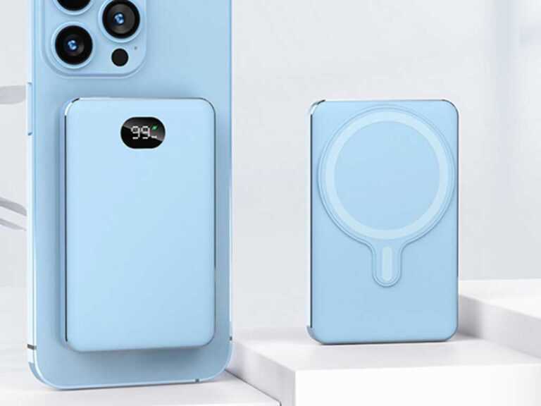 iPhone’unuza güç vermeyi kolaylaştıran manyetik taşınabilir şarj cihazından 70 $ kazanın