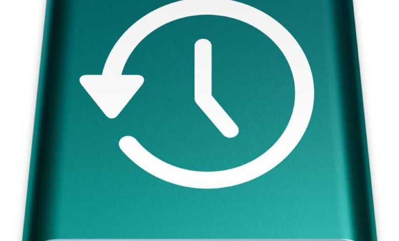 Time Machine yedeklemelerinin gerçekte ne kadar yer kapladığını nasıl görebilirim? 5 time machine icon