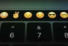 touch bar emoji
