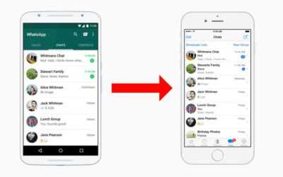 WhatsApp mesajları Android’den iPhone’a nasıl taşınır
