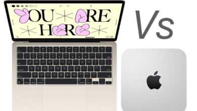 MacBook Air vs Mac mini