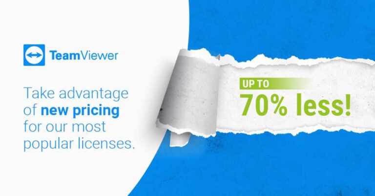 TeamViewer’ın popüler lisansları – şimdi %70’e kadar daha az