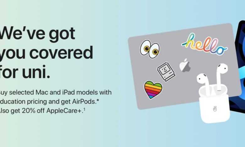 Apple Okula Dönüş 2022: Kuponlarda 150 Dolara Kadar Kazanın 5 back to school 8