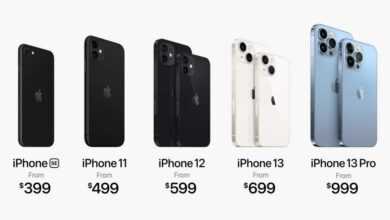 iphone lineup fall 2021