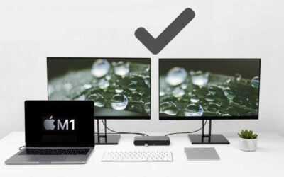 Bir Apple Silicon M1 ve M2 Mac’e iki veya daha fazla harici ekran nasıl bağlanır