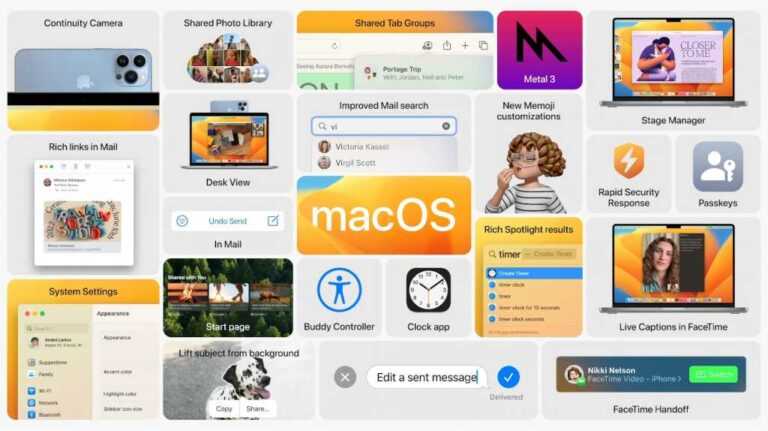 macOS 13 Ventura’nın en önemli 5 yeni özelliği