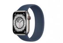 New Apple Watch Pro Titanium