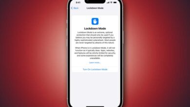 apple lockdown mode