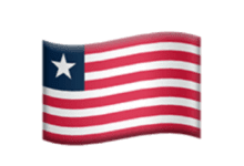 liberian flag emoji 1