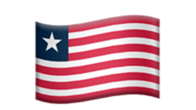 liberian flag emoji 1