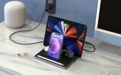 Bu 5’i 1 arada şarj merkezi, tüm favori Apple cihazlarınız için doğrudan bir enerji cıvatasıdır.