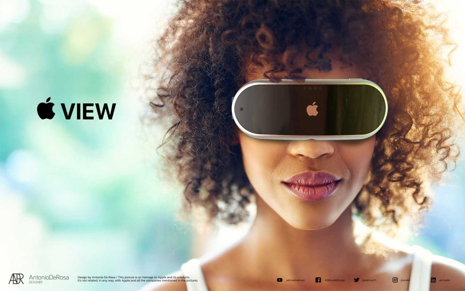 Apple'ın AR kulaklığı yine aylar içinde gelecek 1 Apple AR kulaklık konsept tasarımı ve karma gerçeklik vizyonu