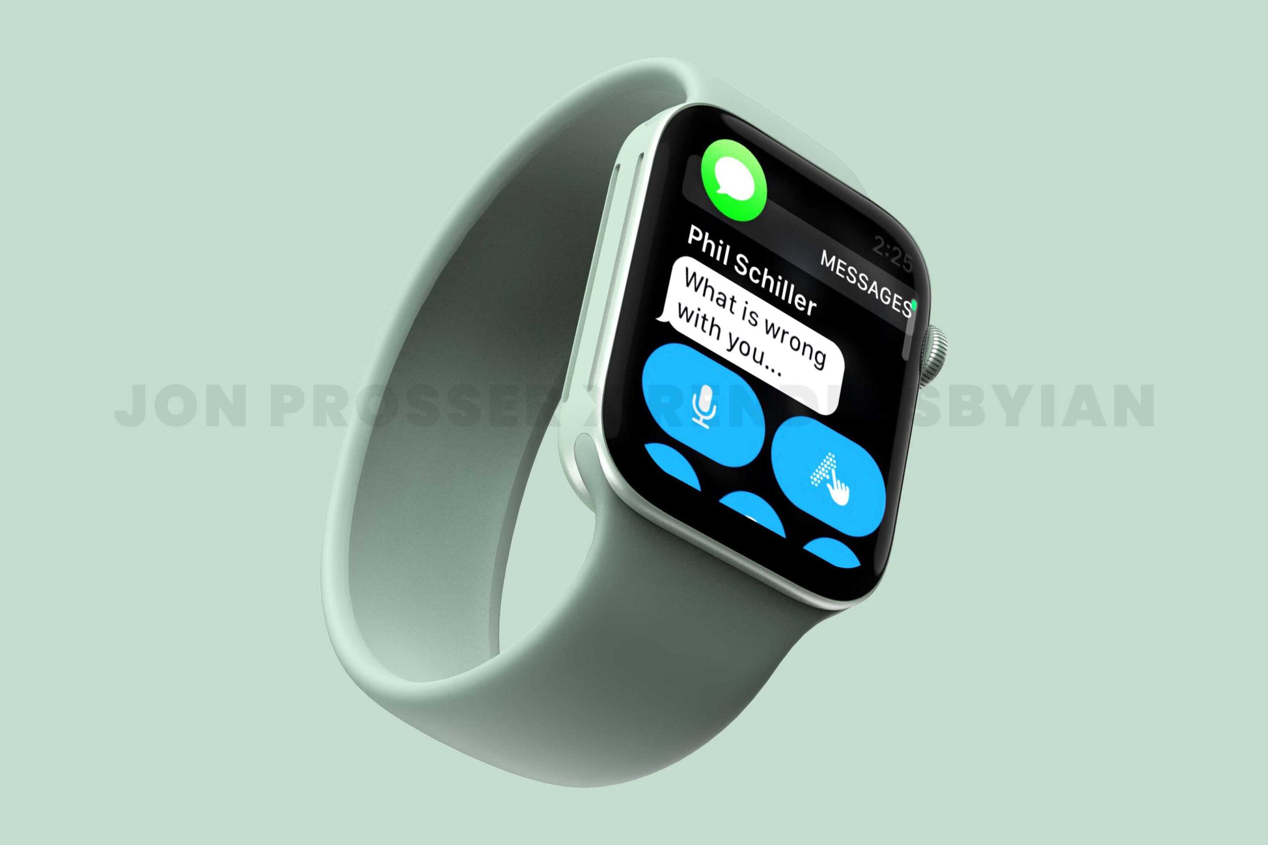 Hurdaya çıkarılan 'düz' Apple Watch yeniden tasarımı sonunda Series 8'e gelebilir 1 Apple Watch Series 8 düz kenar tasarım konsepti