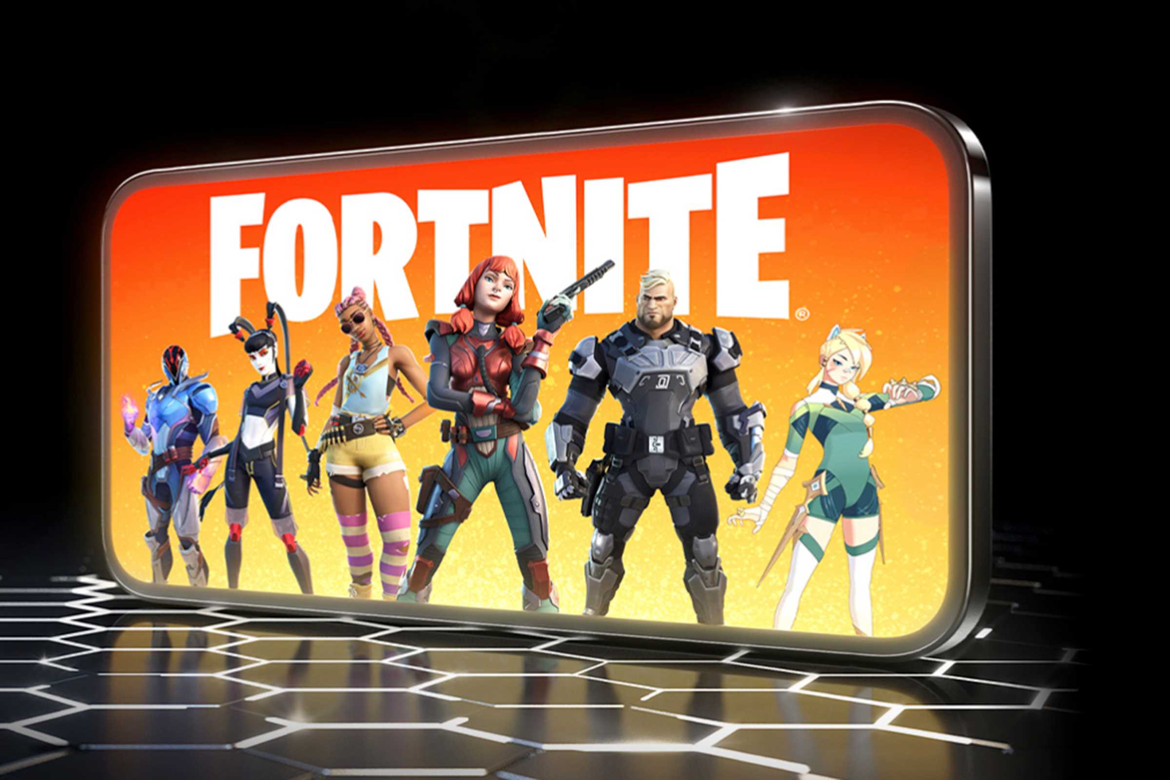 Nvidia GeForce Now ile iPhone'unuzda Fortnite nasıl ücretsiz oynanır? 1 iPhone'da Nvidia GeForce Now üzerinden Fortnite oynayan bir kullanıcı