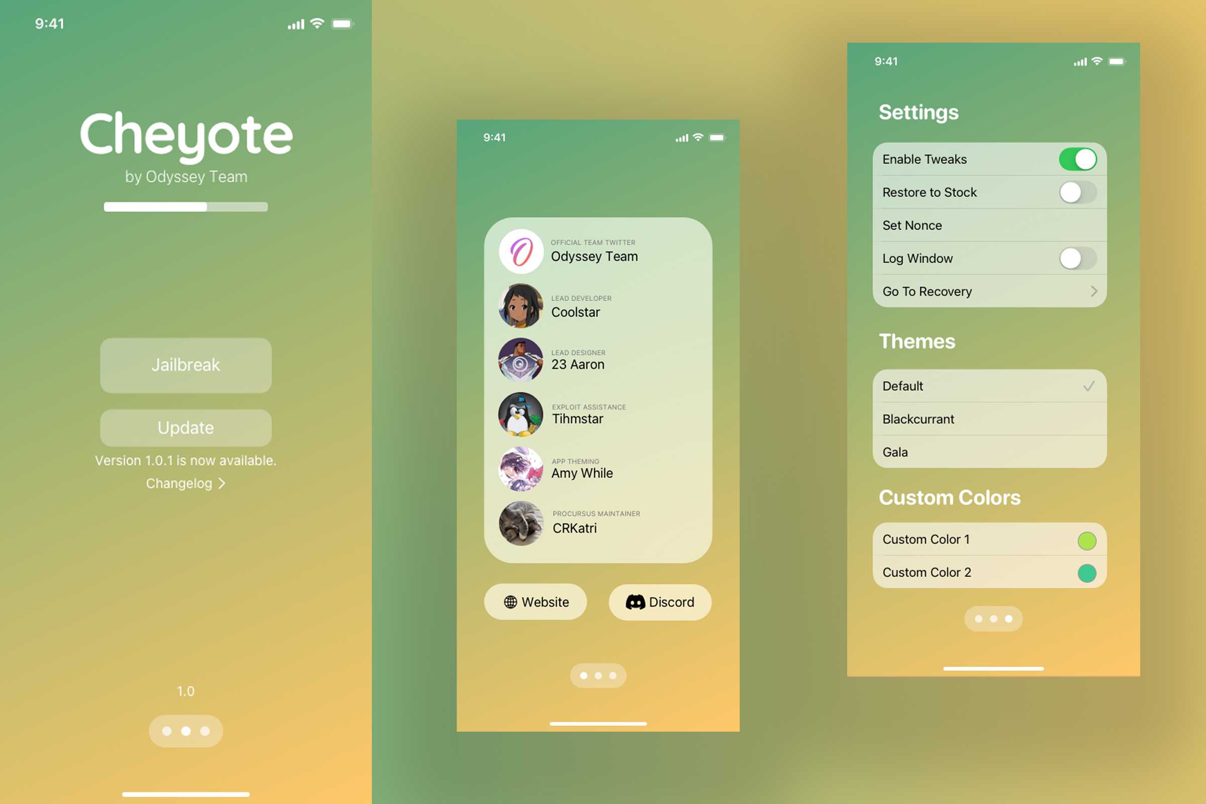 Sonunda yakında iPhone 13'ünüzü jailbreak yapabileceksiniz 1 Cheyote jailbreak aracının iOS 15 için yeni tasarım maketi