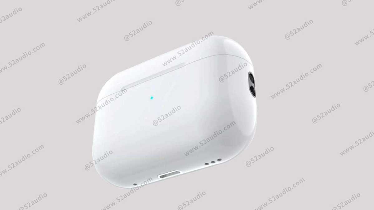 Yeni AirPods Pro, fitness özellikleri, hızlı USB-C şarjı kazanabilir 1 Yeni AirPods Pro şarj kutusu ve kulaklık tasarımı