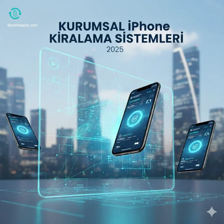 Kurumsal iPhone Kiralama Sistemleri 2025